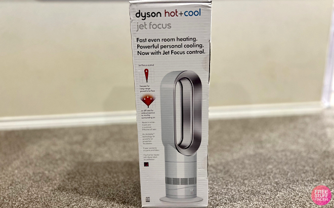 Dyson Hot Cool Bladeless Fan Heater with Jet Focus in a Box