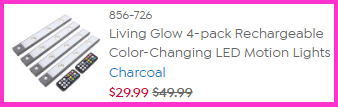 Final Price Breakdown for Color Changing Light