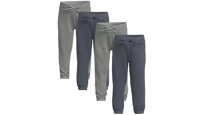 Garanimals Toddler Girls Joggers 4 Pack