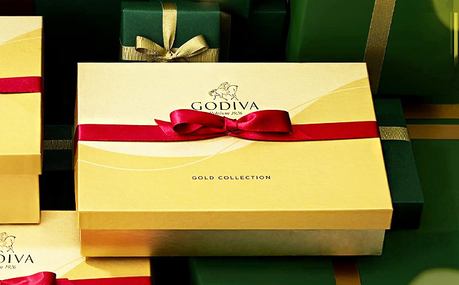 Godiva Chocolate 18 Piece Gold Gift Box