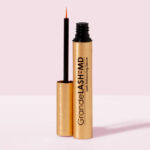 Grande Cosmetics GrandeLASH MD Lash Enhancing Serum on the Pink Table