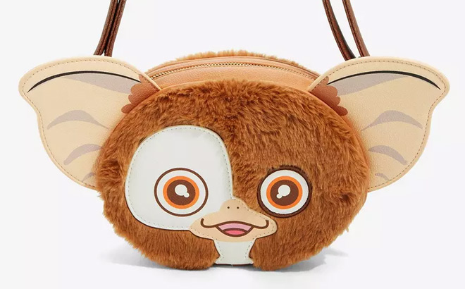 Gremlins Gizmo Fuzzy Figural Crossbody Bag