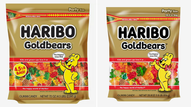 Haribo Goldbears Resealable Gummies