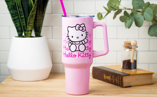 Hello Kitty 40 Ounce Stainless Steel Tumbler