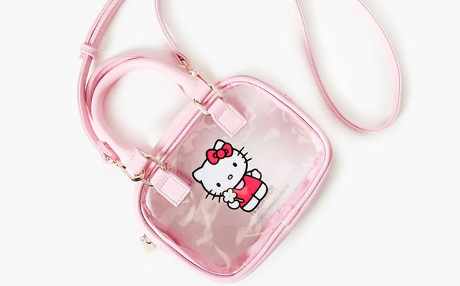 Hello Kitty Transparent Crossbody Bag