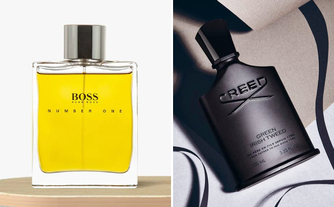 Hugo Boss Number One and Creed Green Irish Tweed Mens Perfume