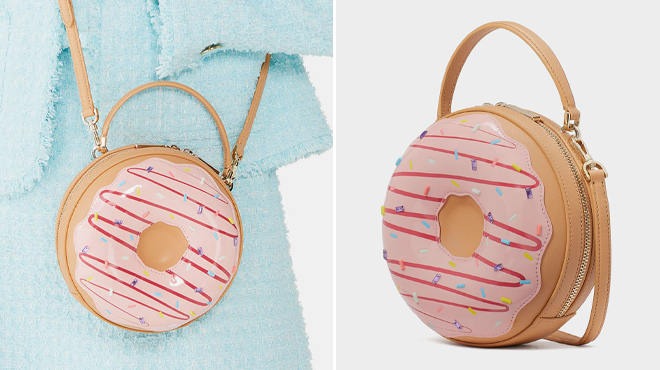 Kate Spade Coffee Break 3D Donut Crossbody