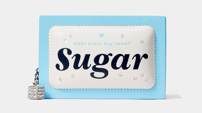 Kate Spade Coffee Break 3D Sugar Packet Small Card Holder