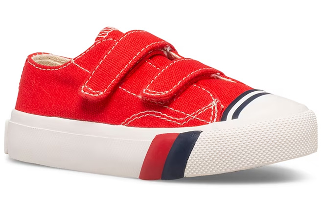 Keds Toddler Pro Keds Royal Lo HL Sneakers on a White Baxckground