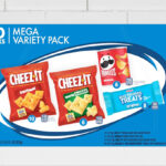 Kelloggs Snacks Mega Pack 30 count box on the table