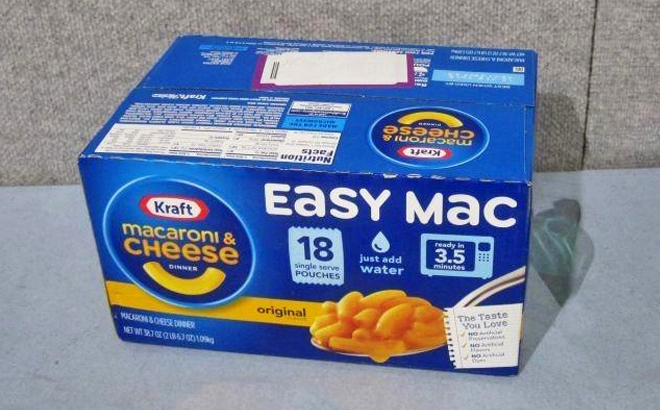 Kraft Deluxe Original Cheddar Macaroni and Cheese Dinner (14 oz., 8 pk.) -  Sam's Club