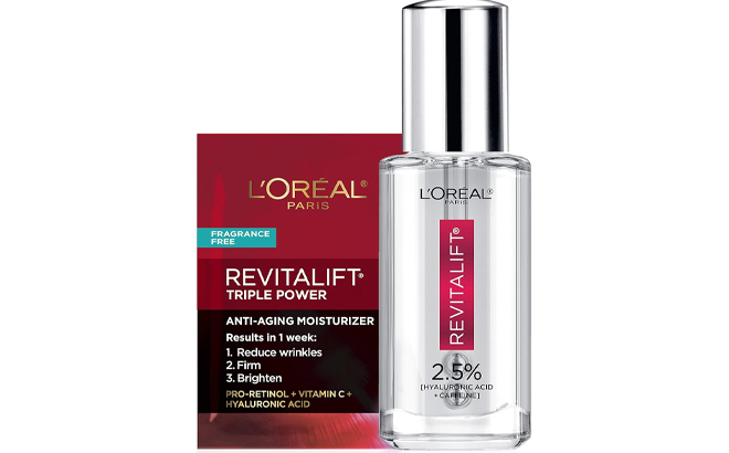 LOreal Paris Revitalift Hyaluronic Acid Caffeine Hydrating Eye Serum for Dark Circles