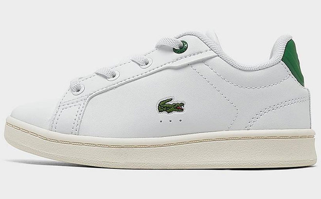 Lacoste Toddler Shoes in White 1