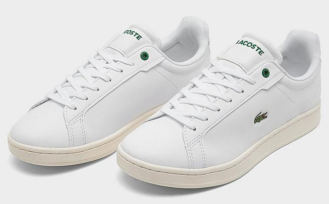 Lacoste Toddler Shoes in White 2