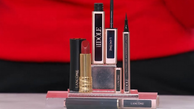 Lancome 3 piece Mascara Liner Lipstick Set