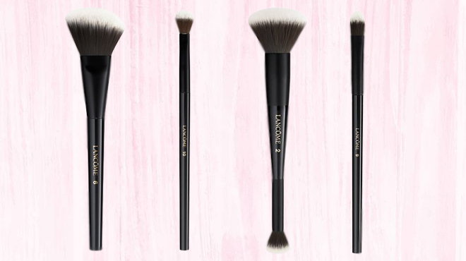 Lancome 4 piece Makeup Brush Set