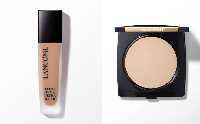 Lancome Teint Idole Ultra Wear Foundation and Dual Finish Powder Foundation