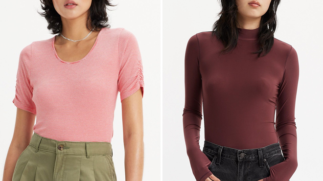 Levis Infinity Womens Tops