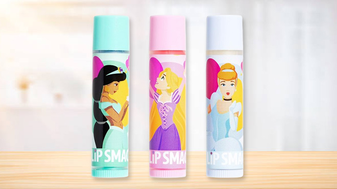 Lip Smacker Disney Princess 3 Piece Lip Balm Set