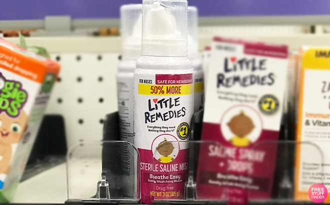 Little Remedies Sterile Saline Nasal Mist