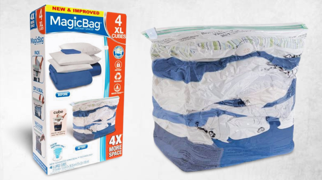 Magic Bag Cube Vacuum Storage Bags