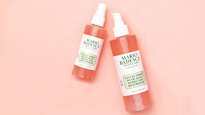 Mario Badescu Facial Spray 2 Pack in Scent Aloe Rose Water