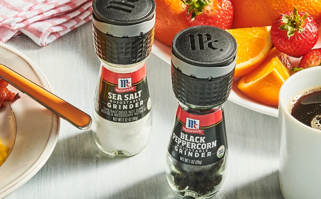 McCormick Salt Pepper Grinder