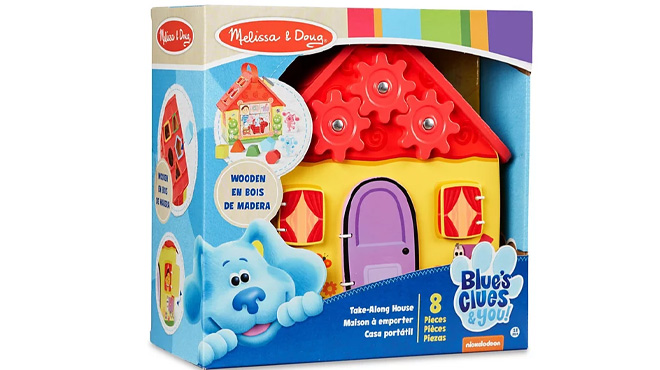 Melissa Doug Blues Clues You 8 Piece Activity Play Set