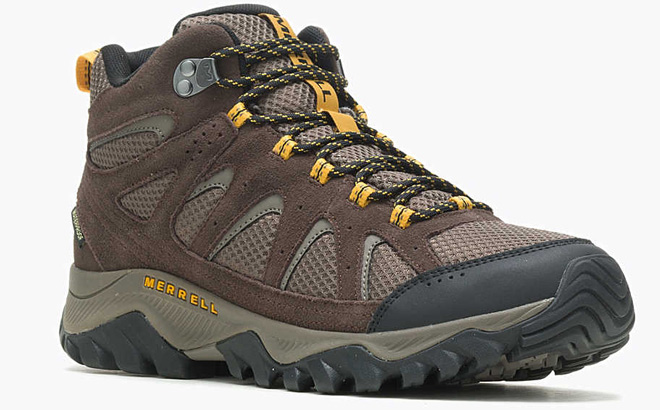 Merrell Mens Oakcreek Mid Waterproof Wide Width Boot