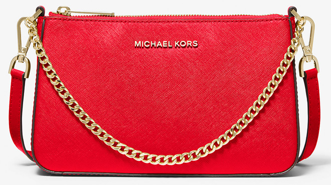 Michael Kors Jet Set Medium Saffiano Crossbody Bag