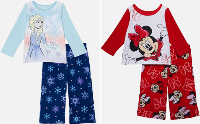 Minnie Mouse Pajama 2 Piece Set 2