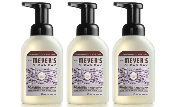 Mrs Meyers Clean Day 3 Pack Foaming Hand