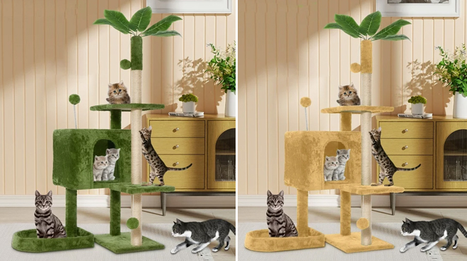 Mudie Cat Tree 52 inch Cat Towers