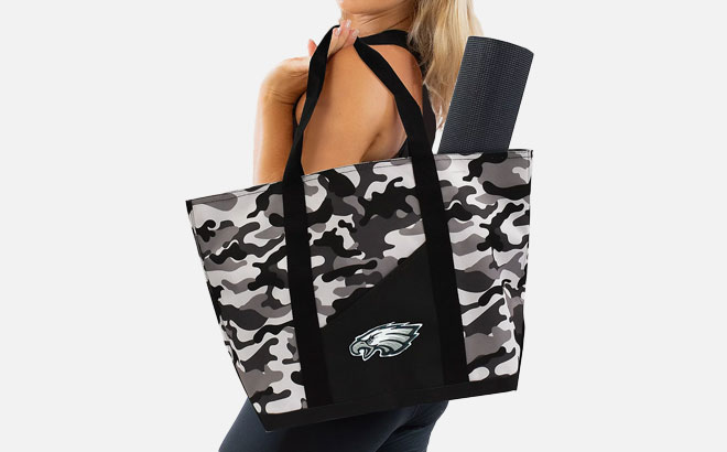 NFL Super Duty Camo Tote at QVC