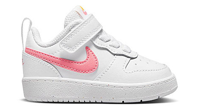 NIKE GIRLS INFANT TODDLER COURT BOROUGH 2 LOW SNEAKER