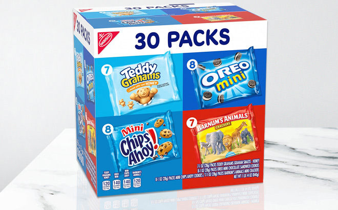 Nabisco 30 Count on White Table