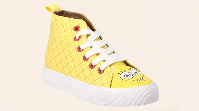 Nickelodeon SpongeBob SquarePants Kids High Top Shoes