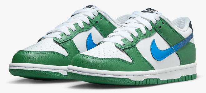 Nike Dunk Low Kids Shoes Malachite