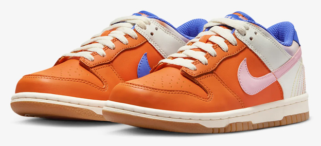 Nike Dunk Low SE Big Kids Shoes Orange