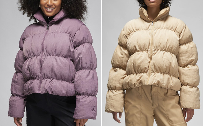 Nike Jordan Womens Puffer Jacket