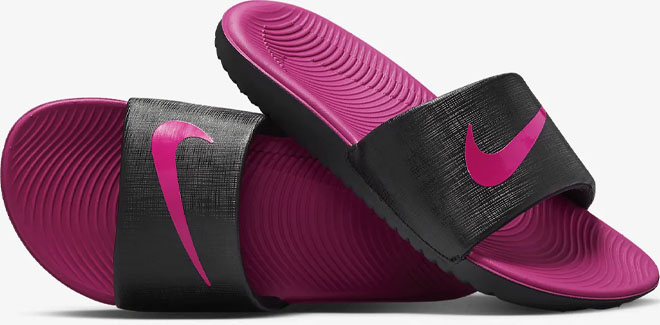 Nike Kawa Little Big Kids Slides