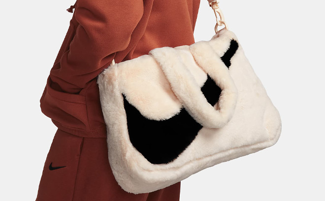 Nike Sportswear Faux Fur Tote