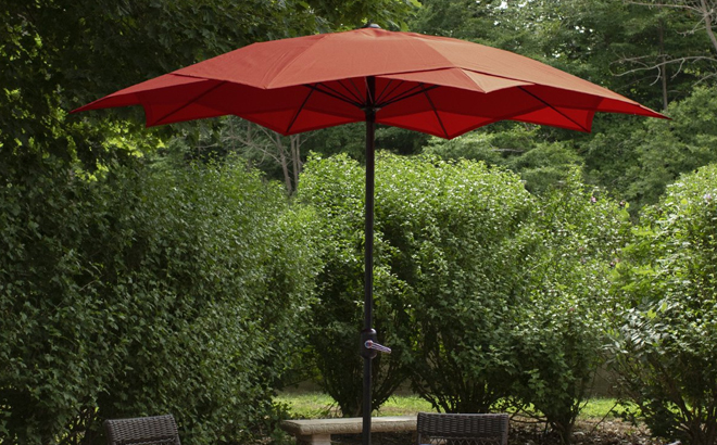 Northlight 8 85 Foot Lotus Umbrella with Hand Crank