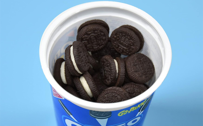 OREO Mini Chocolate Sandwich Cookies Go Paks