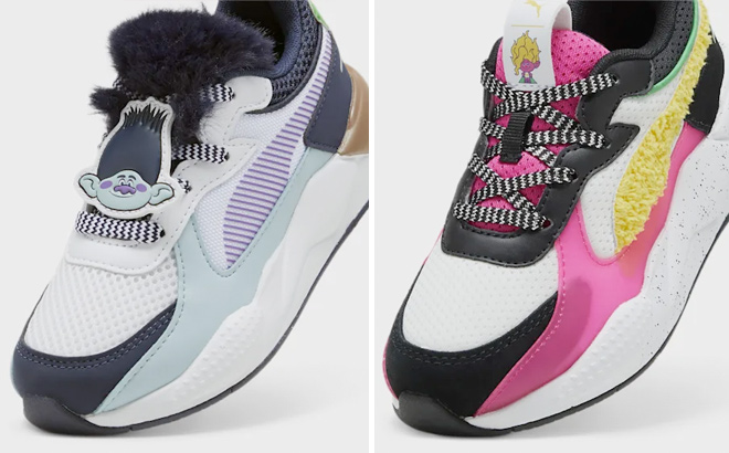 PUMA x TROLLS RS X Little Kids Boys Sneakers and RS X Little Kids Girls Sneakers