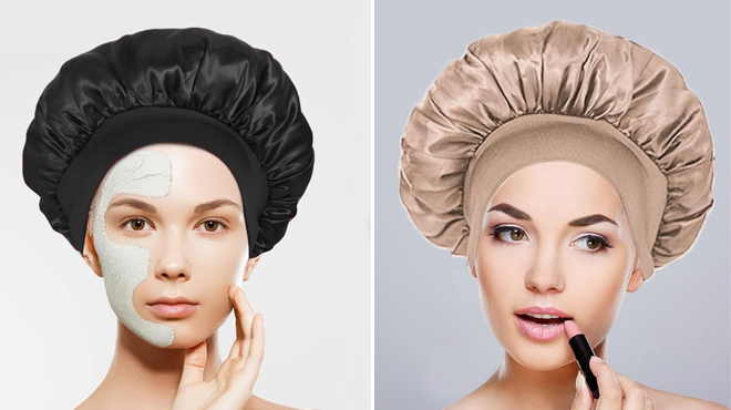 People Using Satin Bonnets