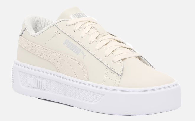 Puma Smash V3 Platform Sneaker Womens