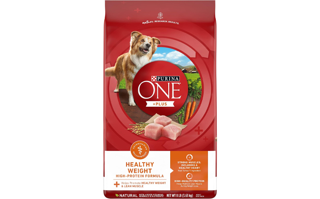 Purina ONE Plus Healthy Weight High Protein Dog Food Dry Formula