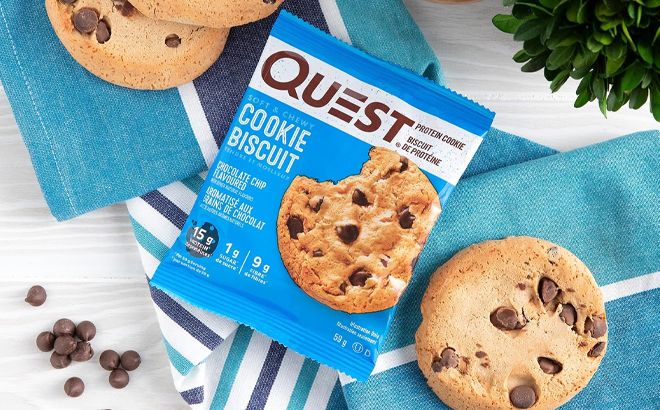 Quest Nutrition Chocolate Chip Low Carb Protein Cookie