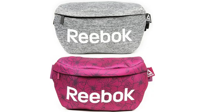 Reebok fanny pack pink on sale